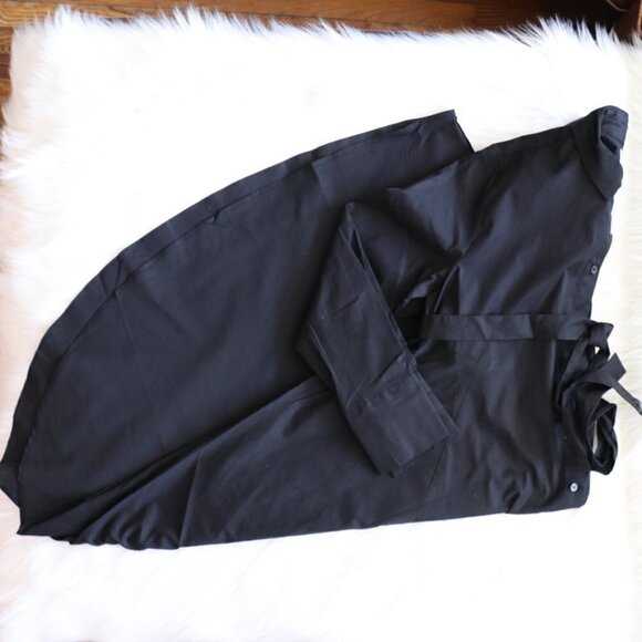 NEW Dubgee By Whoopi Hi-Low Black Belted Tunic Size 2X - Picture 10 of 12